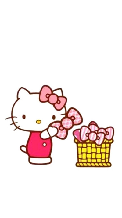 hello kitty "#卡通动漫&手机壁纸""