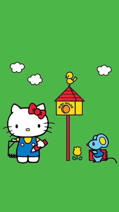 hello kitty "#卡通动漫&手机壁纸""