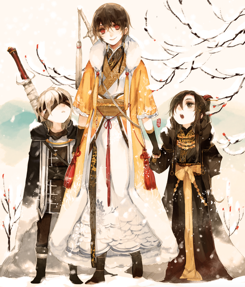 画师 みい id=58061776 男 男图 帅酷 p站 【p站男图】古风