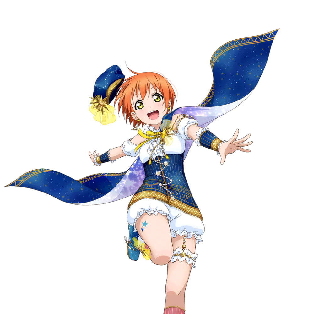lovelive星座觉醒免抠图星空凛