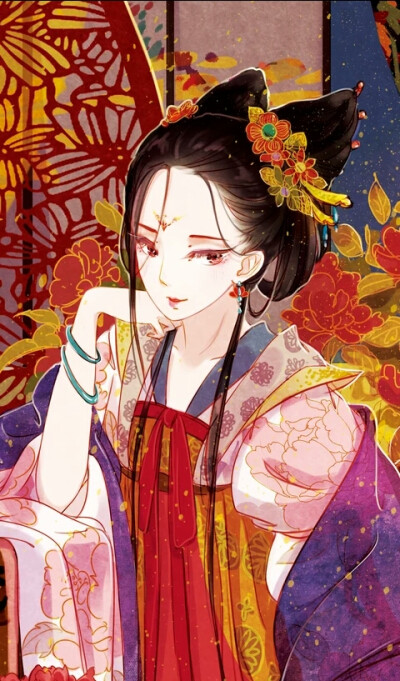 漫画 甄嬛传·叙花列华妃年世兰 from:魏莹