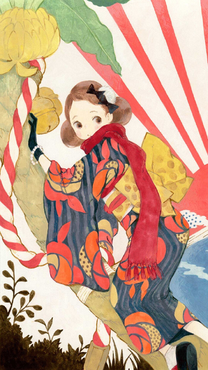 日系插画壁纸