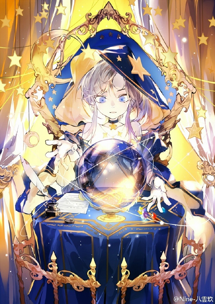 魔法术士占卜塔罗动漫壁纸