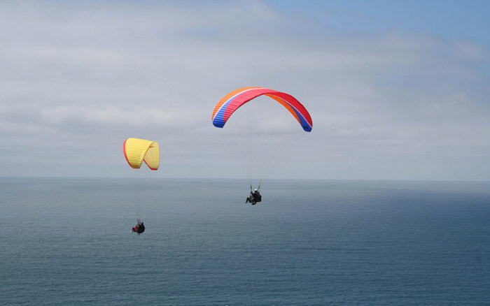 滑翔伞paragliding