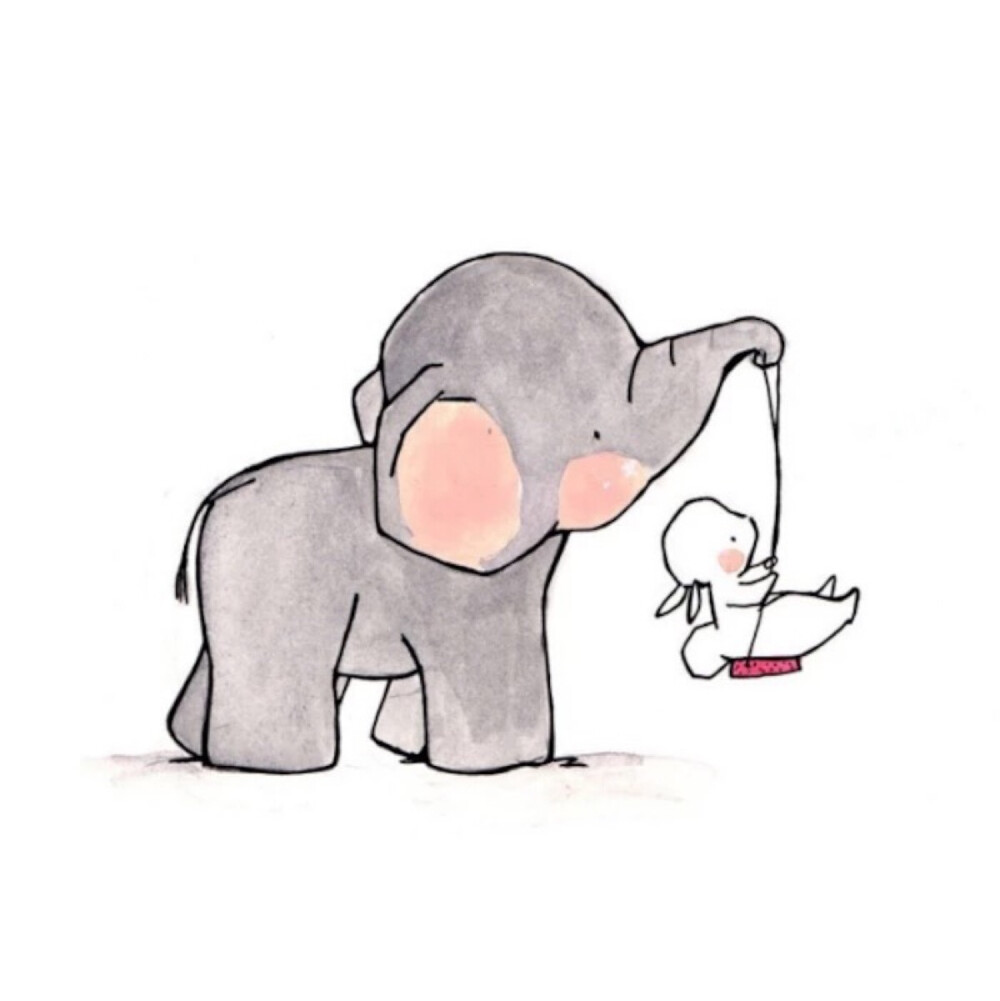 大象头像搞笑图片