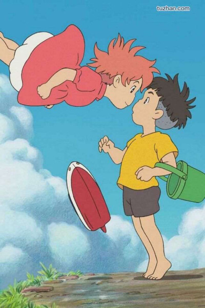 宫崎骏的电影:悬崖上的金鱼姬