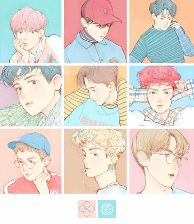 exo漫画