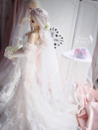 婚纱bjd