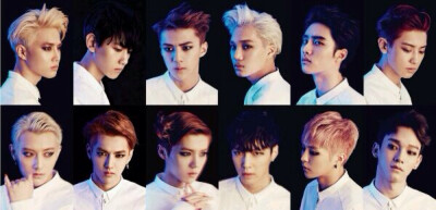 exo we are one 在2012年4月8日有一个男团组合同时在中韩两国出道