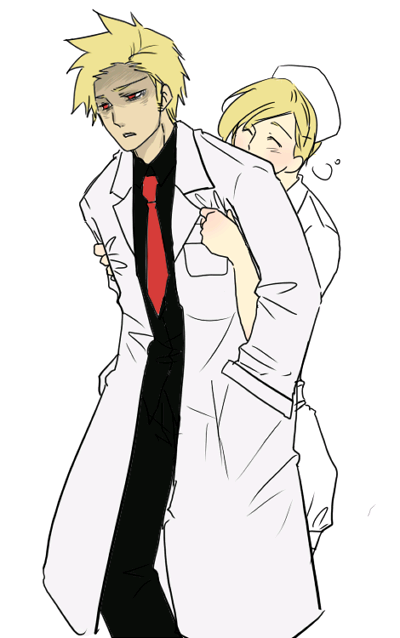 黑塔利亚 家暴组 诺威 丁马克 异色 异色诺 异色丹 异色家暴组