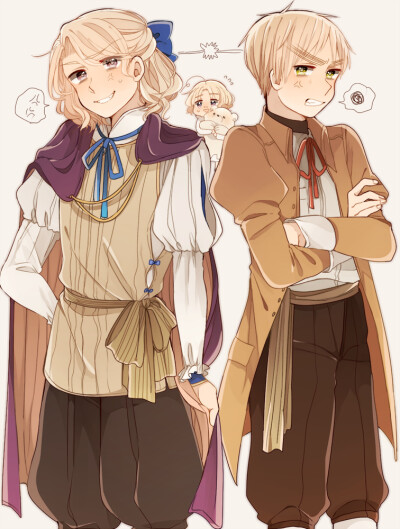 id:id=3004501にのぬこ pid:58523598】弗朗西斯 马修 亚瑟 pixiv aph