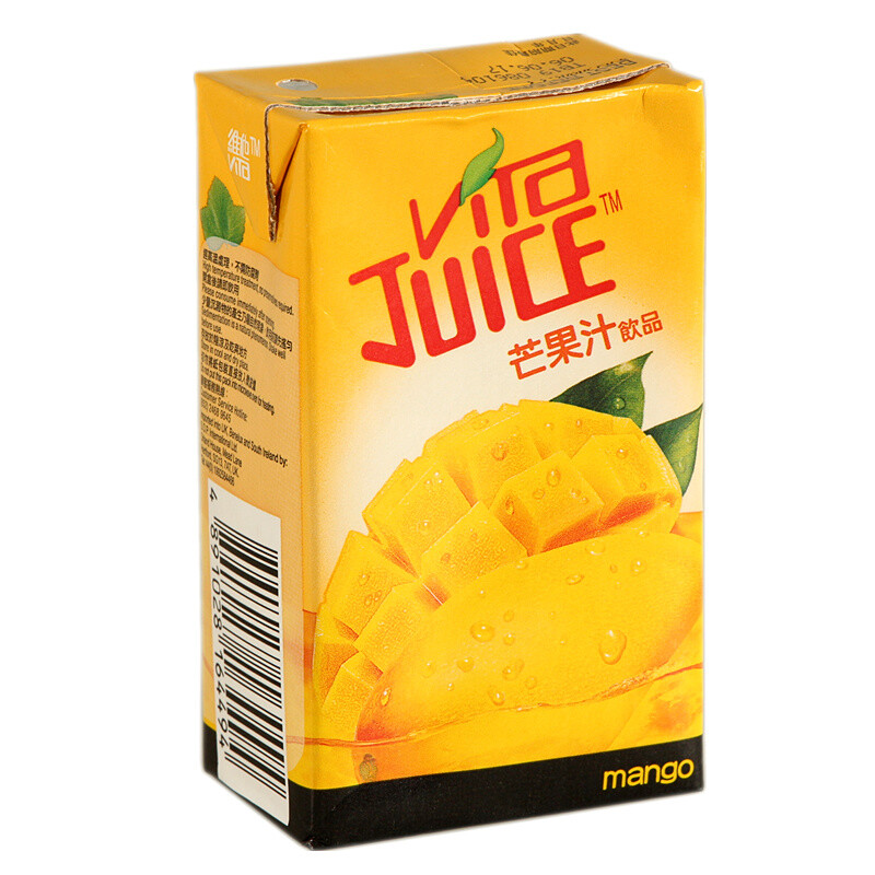 香港进口饮料 维他vita juice芒果汁250ml果汁饮料香港版