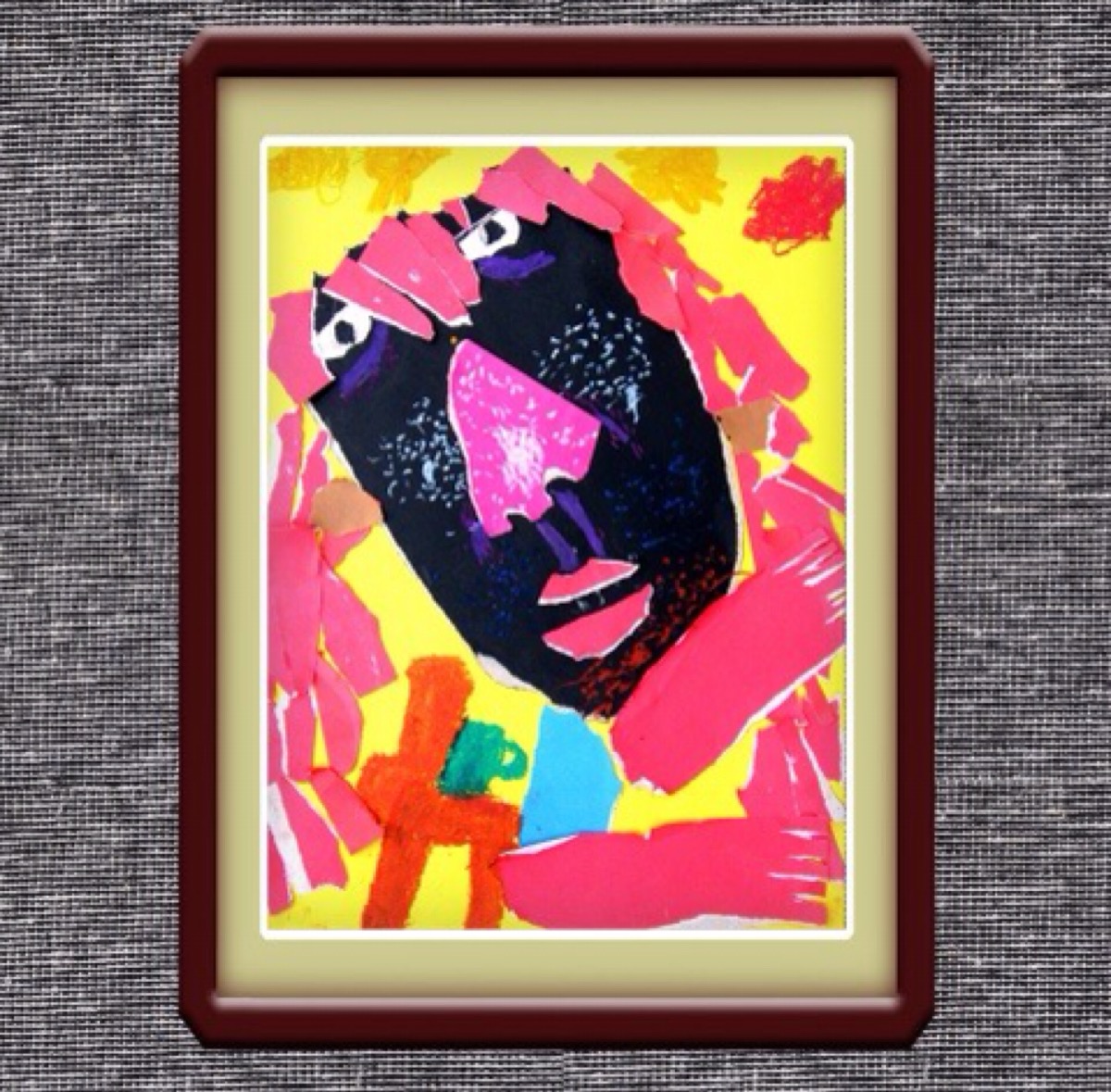 儿童创意画 抽象