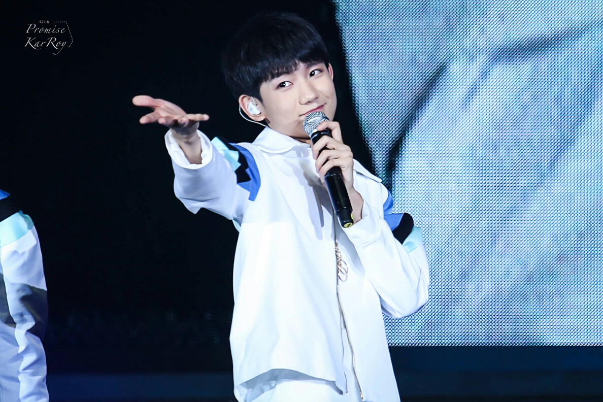 王源 #tfboys 三周年粉丝见面会 高清 帅气 可爱