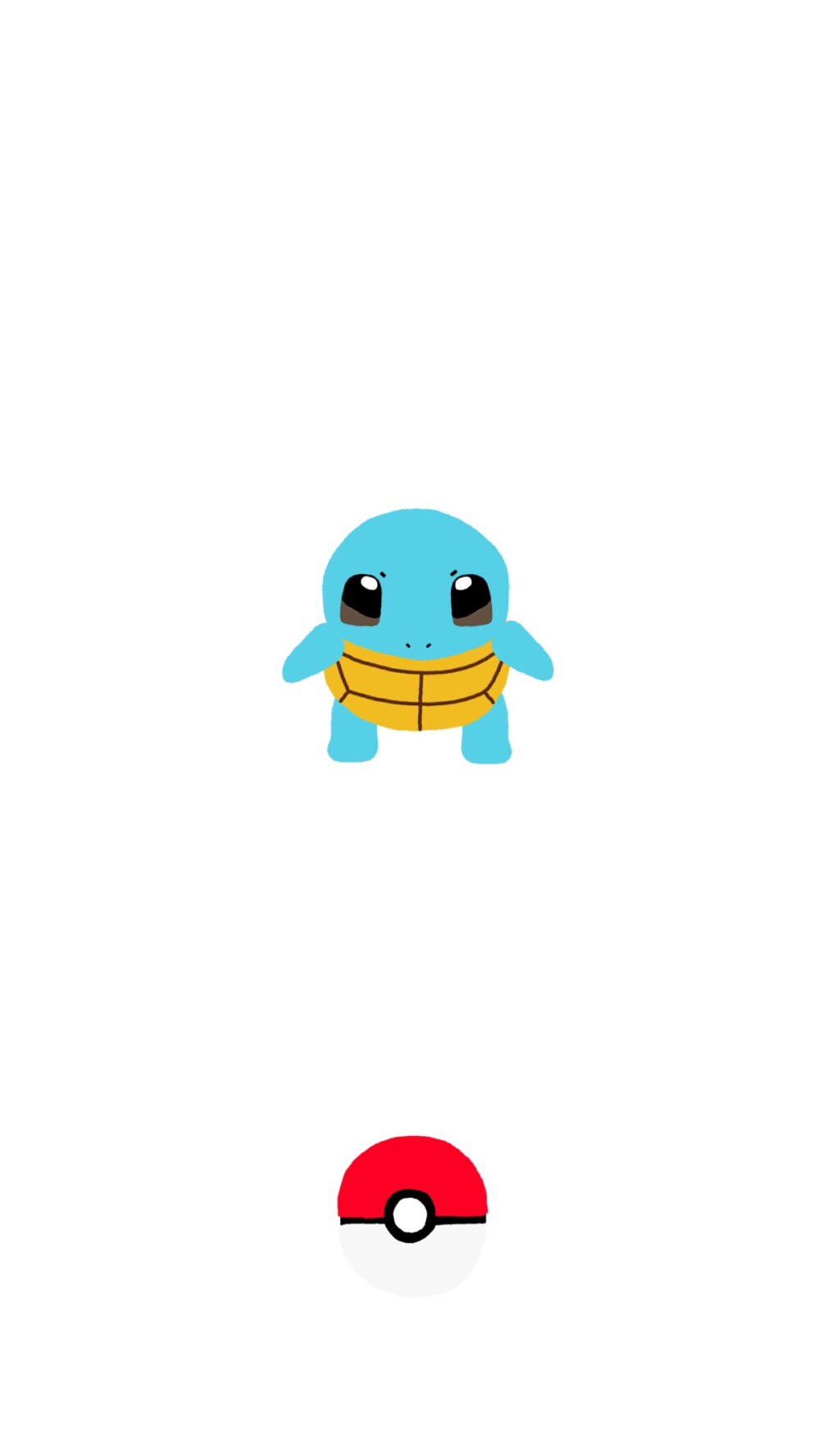 假装在玩pokemon go 杰尼龟