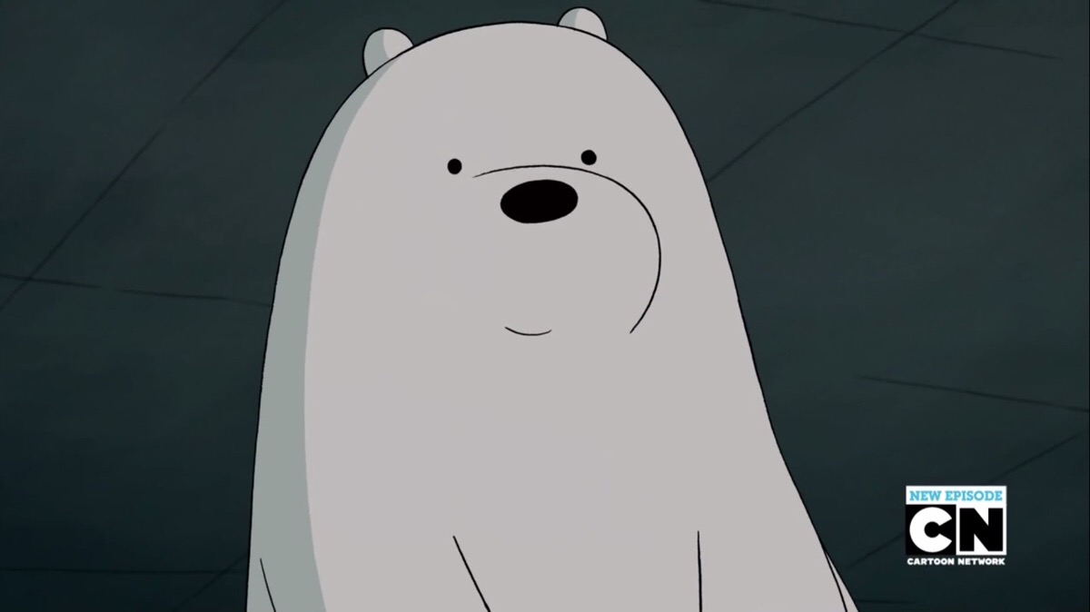 we bare bears 白熊微笑