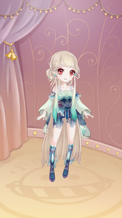 服装设计 原画 手绘 插画 动漫 少女 时尚 可爱 大家闺秀 小清新 古风