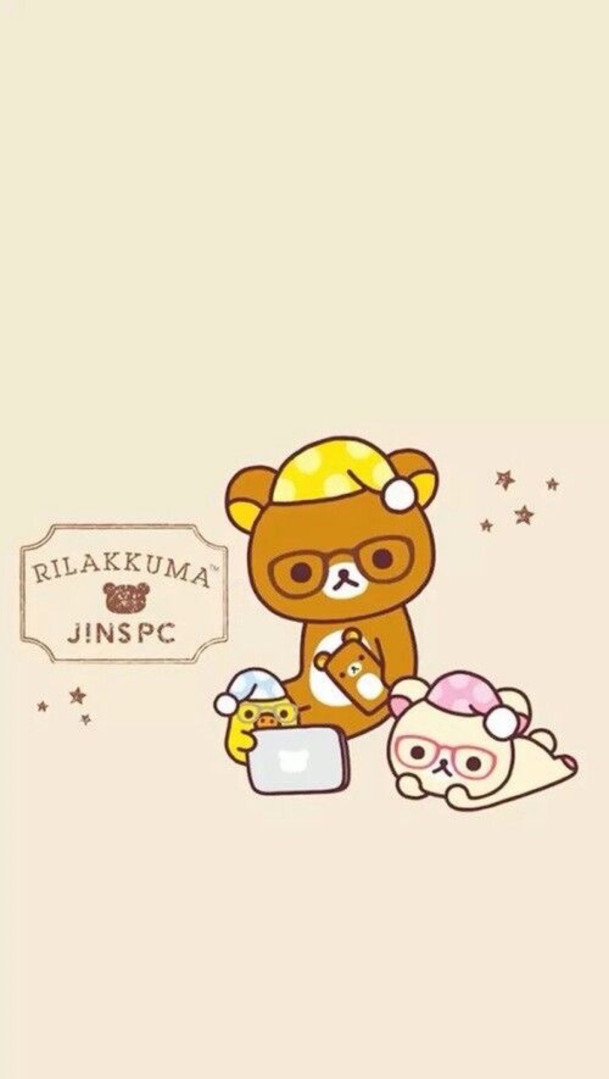 iphone 壁纸 轻松熊 rilakkuma - 堆糖,美图壁纸兴趣社区