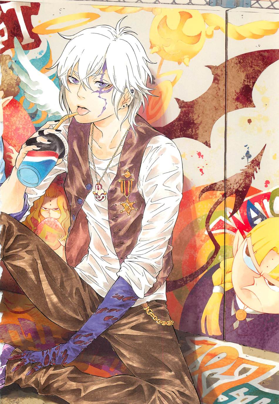 星野桂《驱魔少年》漫画原画集《noche》