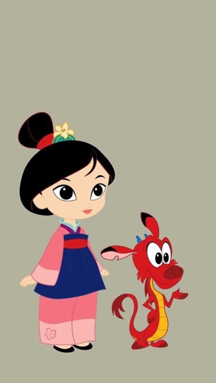 迪士尼图片disney花木兰 动画人物