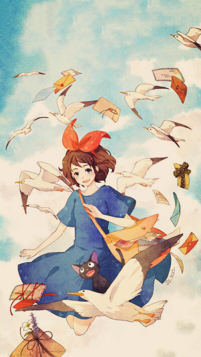 宫崎骏电影小魔女 - 堆糖,美图壁纸兴趣社区
