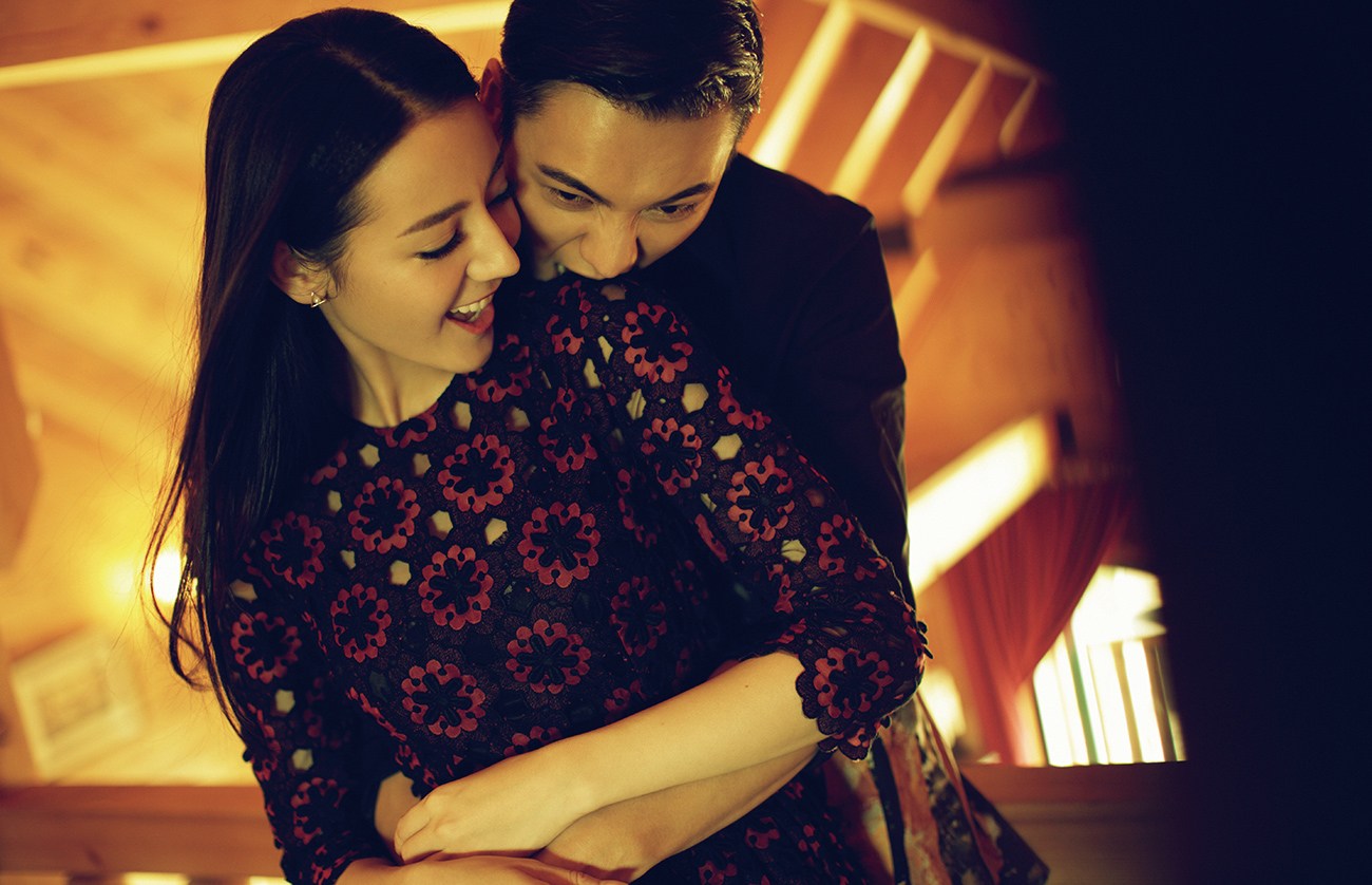 2015《harpers bazaar 时尚芭莎》十月刊内页:迪丽热巴,陈伟霆(陈伟