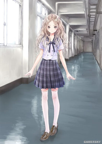 pixiv p站 二次元服装教程 动漫服装 游戏人设 女立绘 橙光游戏立绘