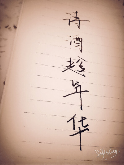 诗酒趁年华,古风,意境,唯美