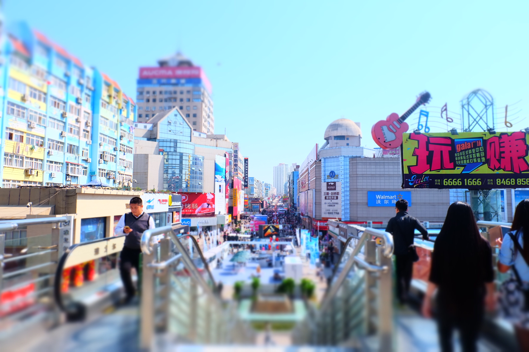 青岛台东商业步行街图片