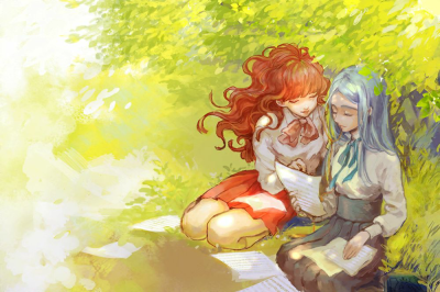 百合,二次元,美少女,自古红蓝出cp
