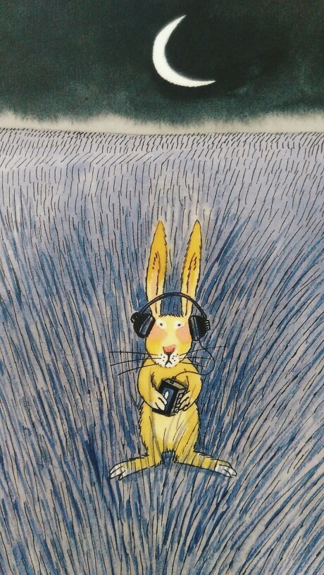 几米^ 插画* 漫画 壁纸° 兔子﹉