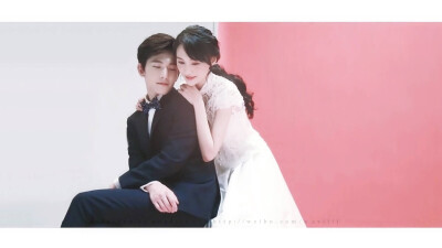 微微一笑很倾城# #杨洋# #郑爽# 婚纱照 满满甜蜜啊啊啊啊