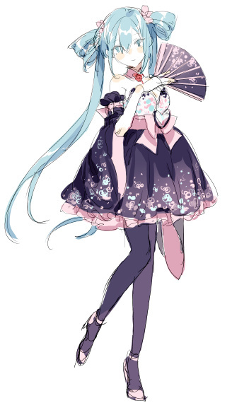 二次元服装教程 动漫服装 游戏人设 女立绘 橙光游戏立绘 服装设计