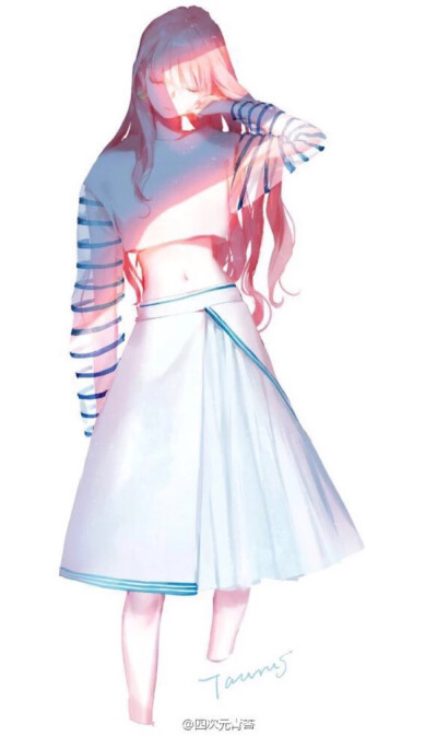pixiv p站 作者四次元青苔 侵删 图片 少女立绘,少年 美少年 帅哥