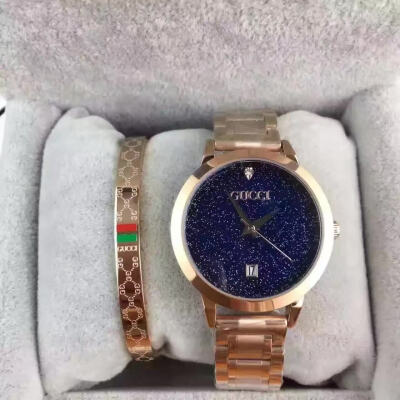 189两件套 古奇星空面,316l全钢 高品质工艺潮流古奇女表.