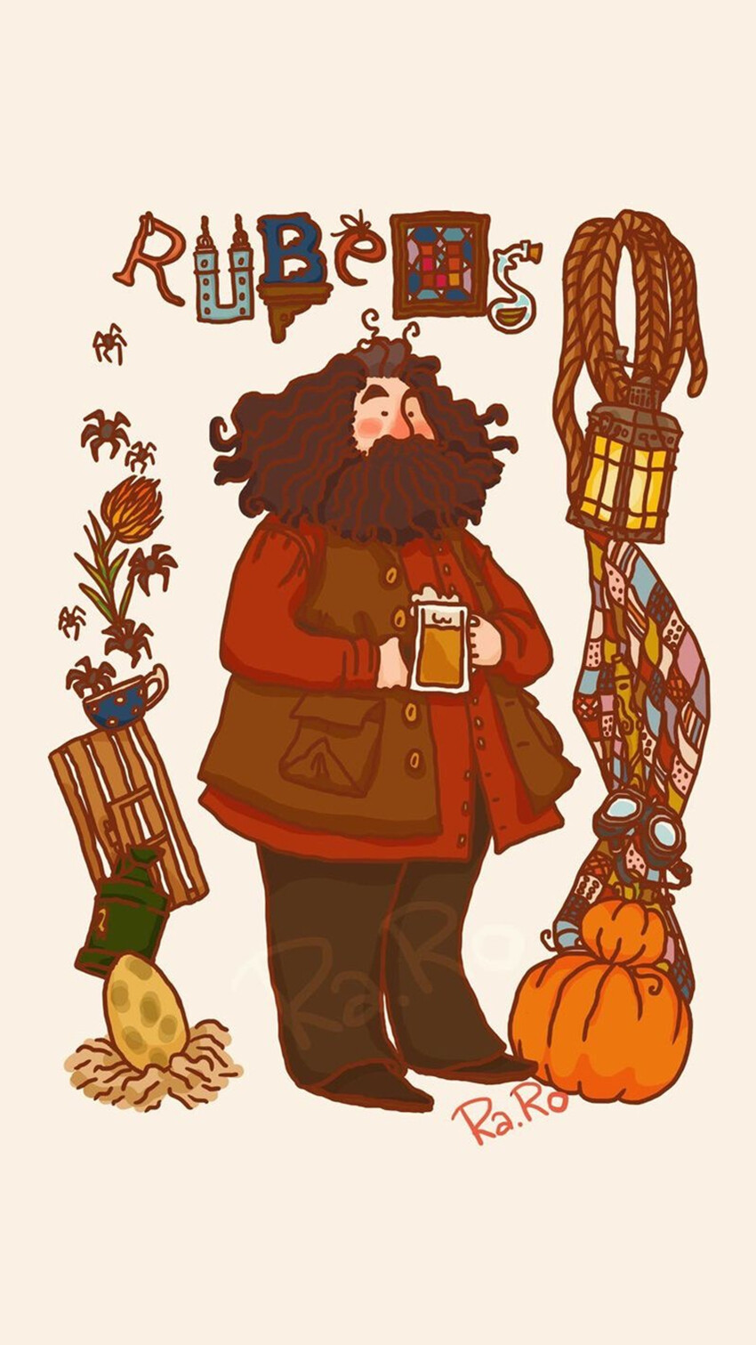 壁纸哈利波特iphone海格