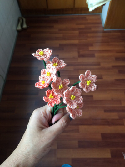 十字绣线钩花
