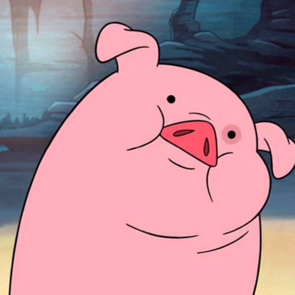 粉红小猪可爱的卡通猪手机壁纸卡通图片二次元平铺壁纸卡通背景