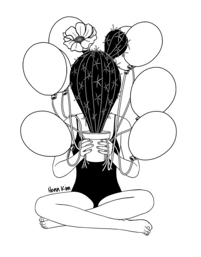 讨厌的心情 ~ 韩国插画师henn作品