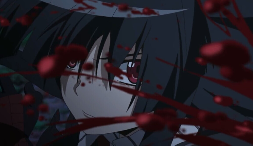 斩赤红之瞳 自截头像 动漫头像女头 情头 赤瞳 帅气的赤瞳