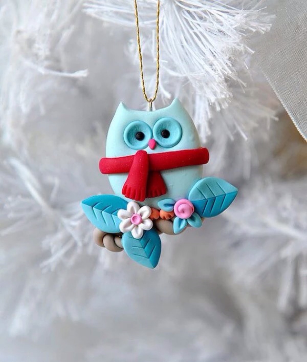 diy;软陶;手工;国外polymer clay手工达人的圣诞主题系列作品,简直美