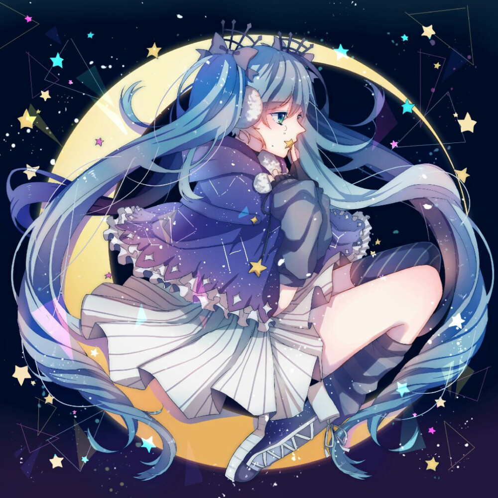 miku酱双子美图初音未来