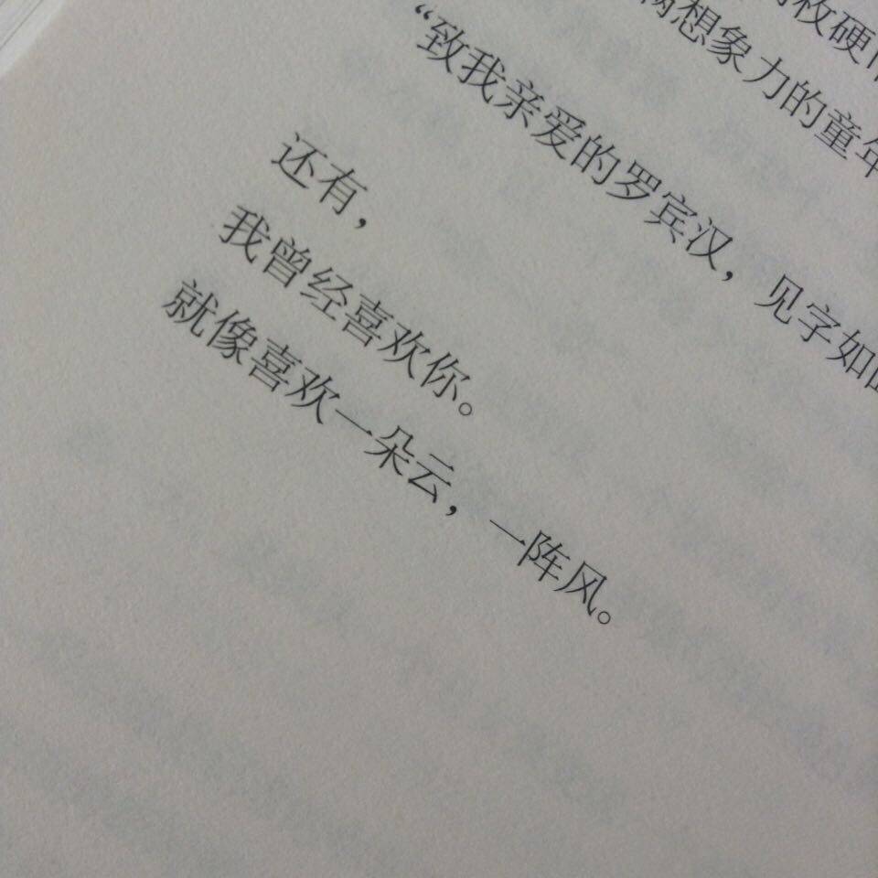 文字美文句子欣赏