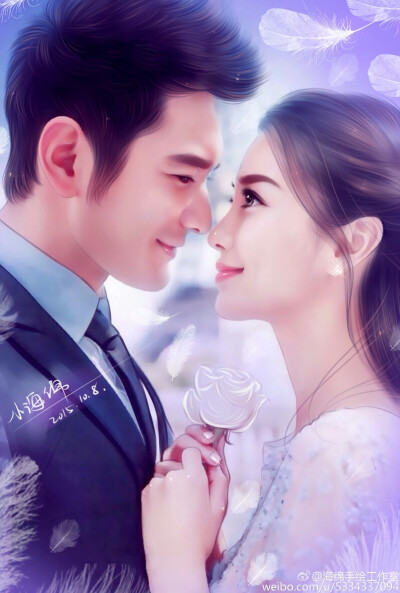 anglebaby婚礼,angelababy世纪婚礼 黄晓明 angelababy杨颖 结婚照 明星婚礼