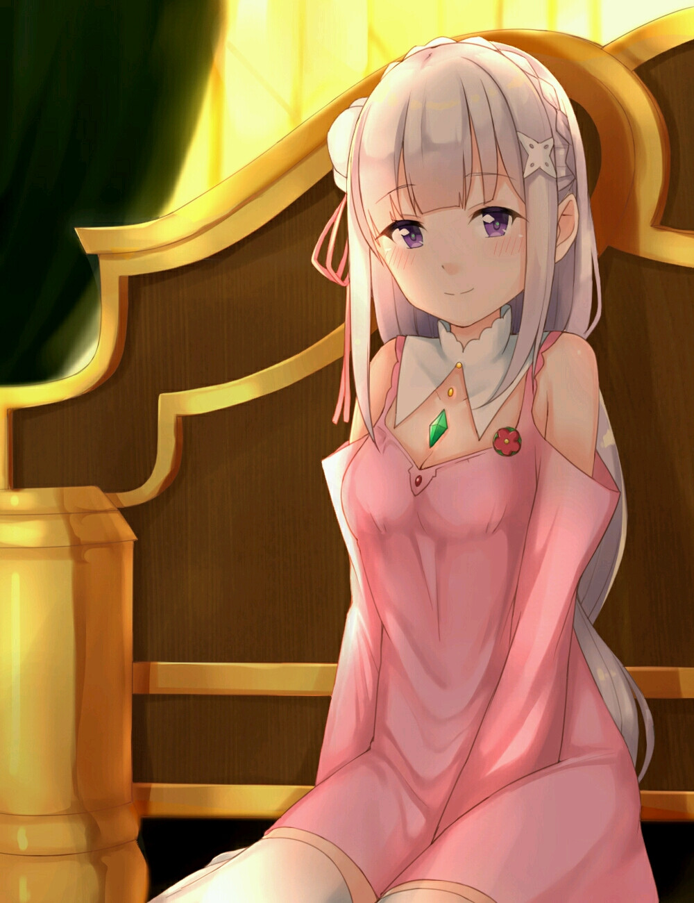 【来源p站,侵删】 膝枕されたい人生だった 艾米莉娅(亦译:爱蜜莉雅)