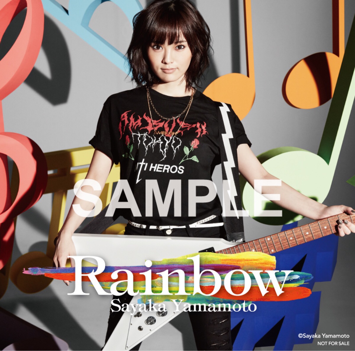 山本彩 rainbow nmb48 solo专辑封面