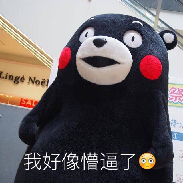 日本 逗 表情包 熊本熊
