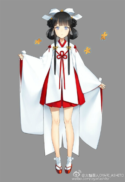 pixiv p站 二次元服装教程 动漫服装 游戏人设 女立绘 橙光游戏立绘