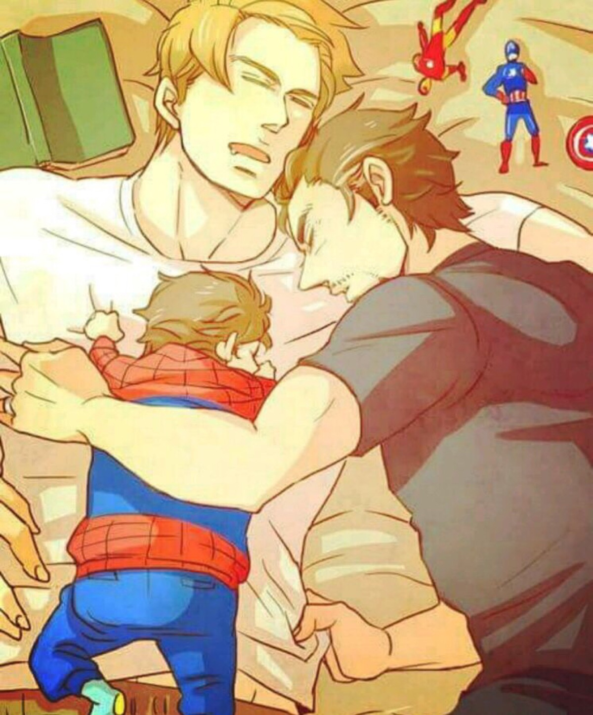 盾铁##marvel#一家三口