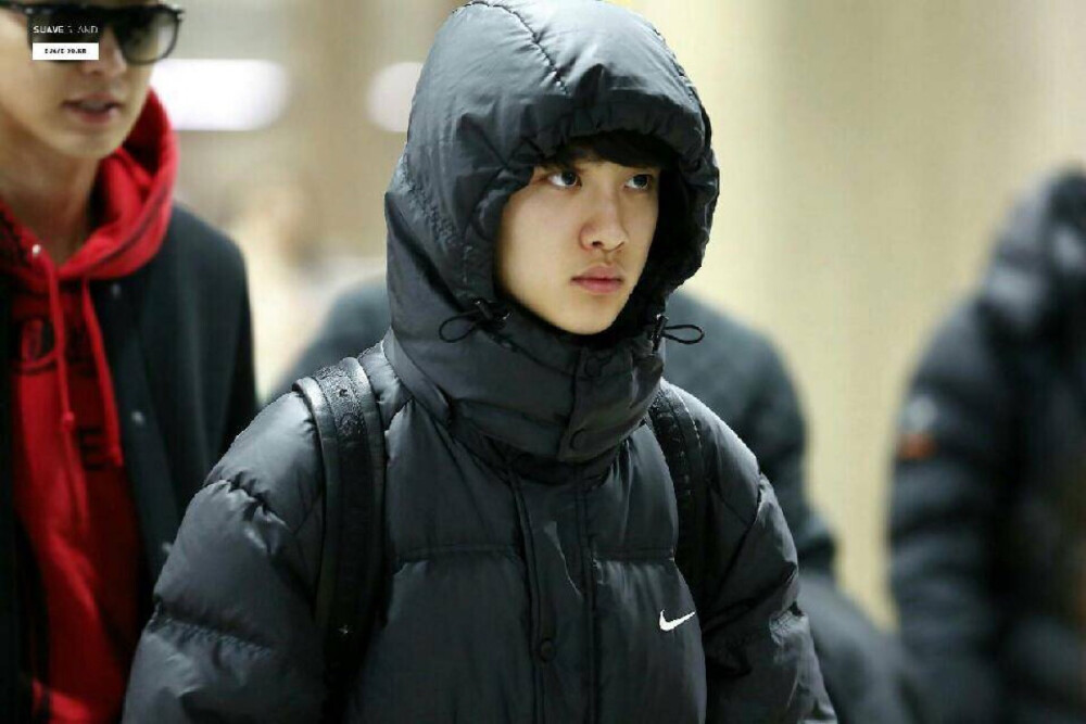 140106大王的毛毛虫羽绒服宝宝你是有多怕冷